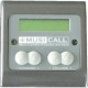 Dateq Musicall MRC4L-GG Wand module remote paneel met LCD display Grijs