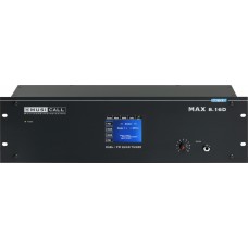 Dateq Musicall MAX 8.16D Multizone omroep / muziek matrix systeem + DAB+/FM/WEB + TFT 16x stereo in 16x stereo uit