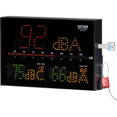 Dateq SPLD3MK2 SPL display; Multicolor, A,F,C karakteristieken, 2x instelbare Leq en data opslag voor 12 maanden