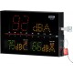 Dateq SPLD3 SPL display; Multicolor, A,F,C karakteristieken, 2x instelbare Leq en data opslag voor 12 maanden