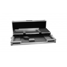 Prodjuser S4 F1 flightcase voor Native Instruments Traktor Kontrol S4 MK2 en 2x F1 met laptop plateau