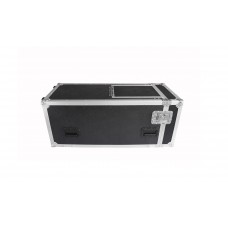 Prodjuser Mic Stand Case RS Flightcase voor 16 microfoonstatieven buis systeem + wielen