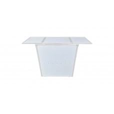 Prodjuser DJ Stand RS White witte DJ booth, opvouwbaar