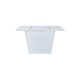 Prodjuser DJ Stand RS White witte DJ booth, opvouwbaar