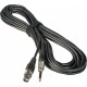 JB Systems 7-0066 3pin XLRf + mono Jack, 10m