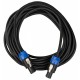 JB Systems 2-0510 - Voorgemonteerde luidsprekerkabel, 2x Pro Lock, 10m.