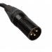 Tasker Neutrik PRE-3M5F1038ZW0.15 DMX verloopkabel van 3P male naar 5P Female zwart