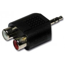 Hilec ADAPT1105  - Female RCA stereo / Male Jack 3.5 stereo adapter