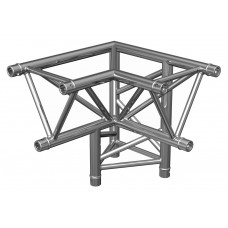 Contestage AG29-034  - Trio hoekverbinding - 290mm - 90° - 3 richtingen - Hoekpunt naar onder, links - Montagekits inbegrepen