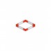 Contestage AGDUO29-01 blk TRUSS DUO290 Hoekverbinding zwart – 2 richtingen – 90° - rechtopstaand - Montagekit inbegrepen
