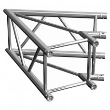 Contestage AGQUA-01  - Quatro hoekverbinding - 2 richtingen - 100cm - 60° - Montagekit inbegrepen