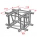 Contestage AGQUA-06  - Quatro hoekverbinding - 4 richtingen - 90° - Montagekits inbegrepen