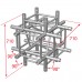 Contestage AGQUA-08 Quatro hoekverbinding - 6 richtingen - 90° - Montagekits inbegrepen
