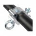 Contestage ALUCLAMP301-Eye  - Aluminium bevestigingshaak voor truss met buisdiameter 38~51mm - max. 300kg - met ring - Zwart