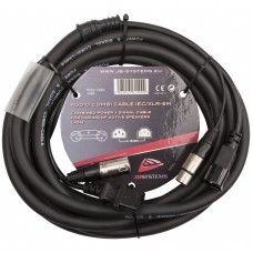 HILEC AUDIO COMBI CABLE IEC/XLR-5M