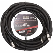 HILEC AUDIO COMBI CABLE SCHUKO/XLR-10M