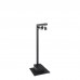 Briteq BTI-AKKUPOLE BLACK batterij-gevoede IP64 4x5W LED verlichtingspaal