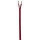 Tasker C102 (2x2.50 r/z) Speaker cable, flat: 2x2.50mm², red/bl, reel 100m