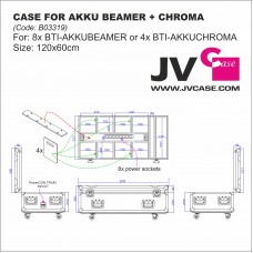 JV Case CASE FOR AKKU BEAMER+CHROMA
