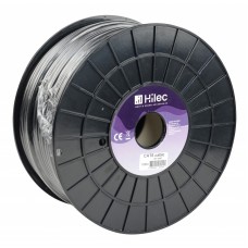 Hilec CAT6cable  - CAT6 flexible cable 26AWG roll of 100m Black