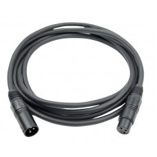 Hilec CDMX-0.6  - DMX XLR male / XLR female 3-pin cable - 0.6 m