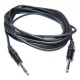 Hilec CL-07/3  - 6mm Male stereo jack/ Male stereo jack cable