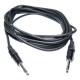 Hilec CL-07/6  - 6mm Male stereo jack/ Male stereo jack cable