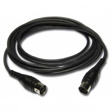 Hilec CL-51/3  - Male DIN 5B - Male DIN 5B midi cable  - 3 m