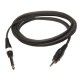 Hilec CL-71/1.5  - Male stereo Jack 3.5 mm/ 6.35 male stereo line cable 1.50 m