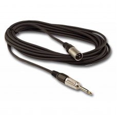 Hilec CM/XMJM-3  - XLR male / Jack 6.35 mono male microphone cable - 3 m