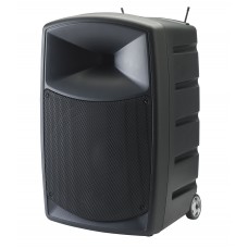 Audiophony CR25A-COMBO  - 12" 250W portable speaker Bluetooth® compatible, with a USB player and 2 UHF microphone