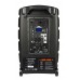 Audiophony CR25A-COMBO  - 12" 250W portable speaker Bluetooth® compatible, with a USB player and 2 UHF microphone