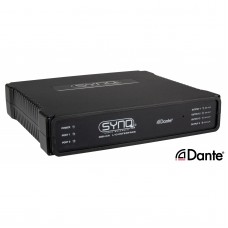 Synq DBI-04 Dante audio bridge 4x IN + GPIO poorten