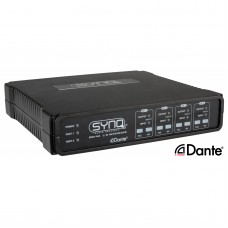 Synq DBI-44 Dante audio bridge 4x IN / 4x UIT + GPIO poorten