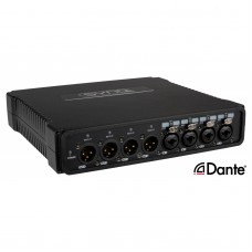 Synq DBT-44 Dante audio bridge 4x IN / 4x UIT XLR