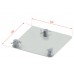 Contestage DECO22T-EM-B1  - TRIO220 baseplate met connectorenors