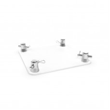 Contestage EMQUA-B1 W Quatro bodemplaat met connectoren - wit