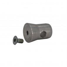 Contestage 1/2 MANCH-M8  - Conische half koppeling voor 50mm buis en M8 schroef