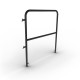 Contestage PLTPRO-HH1 X1MKII Zwarte leuning voor PLTPRO 1M