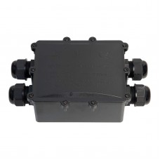 HILEC IpBox-P4 Lasdoos IP68 4weg zwart