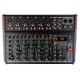 JB Systems LIVE-10 PA mixer 8 kanalen 10 ingangen USB / Bluetooth / DSP