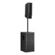 Audiophony MOJO Signature Actief line-array 2×12" sub + 3×5" en 12×1" Mixer DSP Bluetooth TWS 1600W
