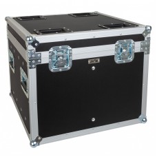 JV Case MOVING HEAD CASE 9 flightcase voor 4x Explorer spot of Intruder