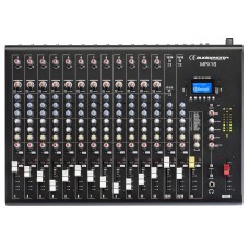 Audiophony MPX16  - 16 channels Mixer with Compressor, Effects and USB/ SD/BT Player