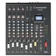 Audiophony MPX8  - 8 channels Mixer with Compressor, Effects and USB/ SD/BT Player