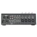 Audiophony MPX8  - 8 channels Mixer with Compressor, Effects and USB/ SD/BT Player