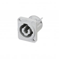 Neutrik CHASSIS D-size Powercon outlet (grey) NAC3MPB