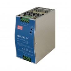 Meanwell NDR-240-24 voeding 24V – 10A – 240W stabilized, for DIN rail