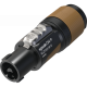 Neutrik NL2FXX-W-S 2-polige speakON kabelconnector, schroefklemmen, trekontlasting voor kabeldiameters 6 tot 12mm