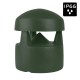 Audiophony PARK30-6028 luidspreker voor buiten - 100V of 8 Ohms versterkers - IP66 - 30W - 6,5" - donkergroen